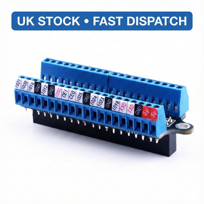 Raspberry Pi GPIO Terminal Block Breakout Board - 40-Pin Erweiterungsmodul
