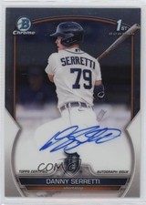 2023 Bowman Chrome Prospect Auto Danny Serretti #CPA-DSI Auto 12yh