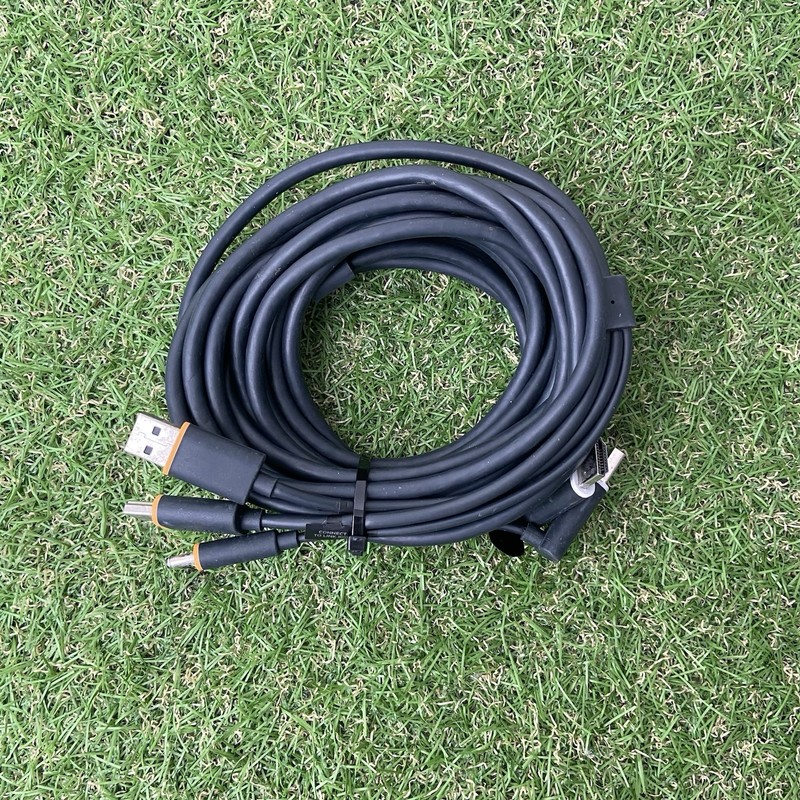 HTC VIVE VR Headset 3 In 1 Cable / Lead - 5m - Genuine Replacement Part (A617)