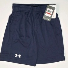Under Armour 1362471-410 Boys' XS UA Velocity Shorts, Midnight Navy