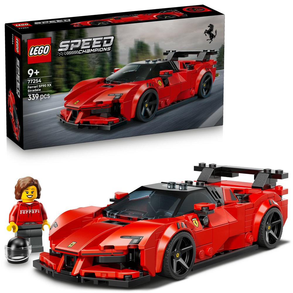 LEGO Speed Champions Ferrari SF90 XX Stradale Sports Car (77254) New - Image 11