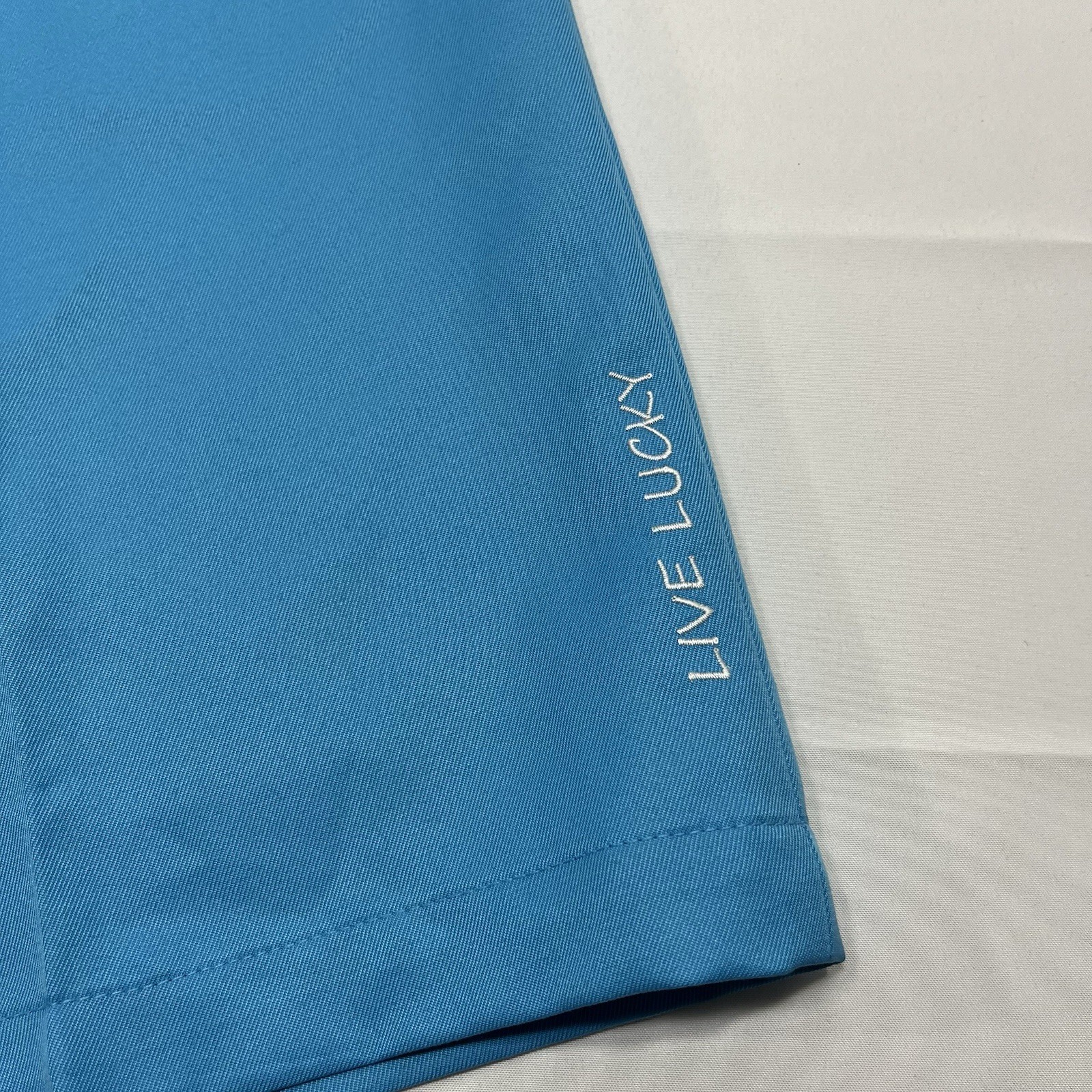 Black Clover Mens Blue Solid Polyester Flat Front… - image 2