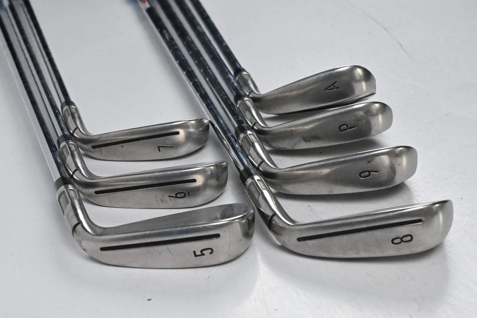 Left Hand Taylormade Stealth Irons / 5-PW+GW / Stiff Flex KBS Tour Lite Shafts - Image 4 of 4
