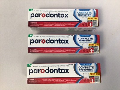 Parodontax Complete Protection Extra Frisch Zahnpasta 3erPack ,3x75ml
