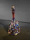 Fenton? Iridescent  Carnival Glass Beautiful Bell