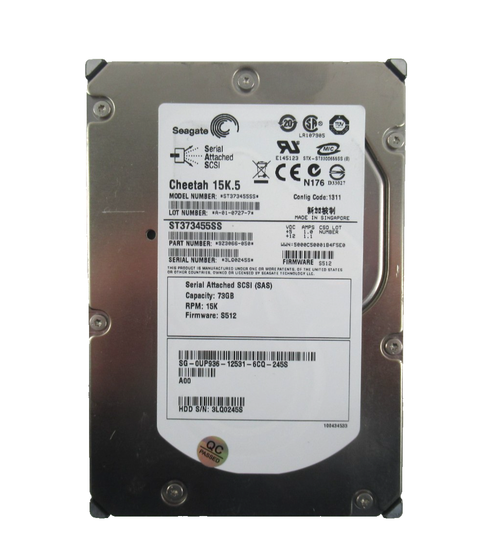 73GB SAS 3.5"" 15K 3GB/s HDD - UP936