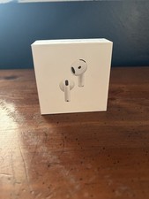 Apple AirPod 4th Generation Bluetooth Earbuds White with Charging Case Sealed