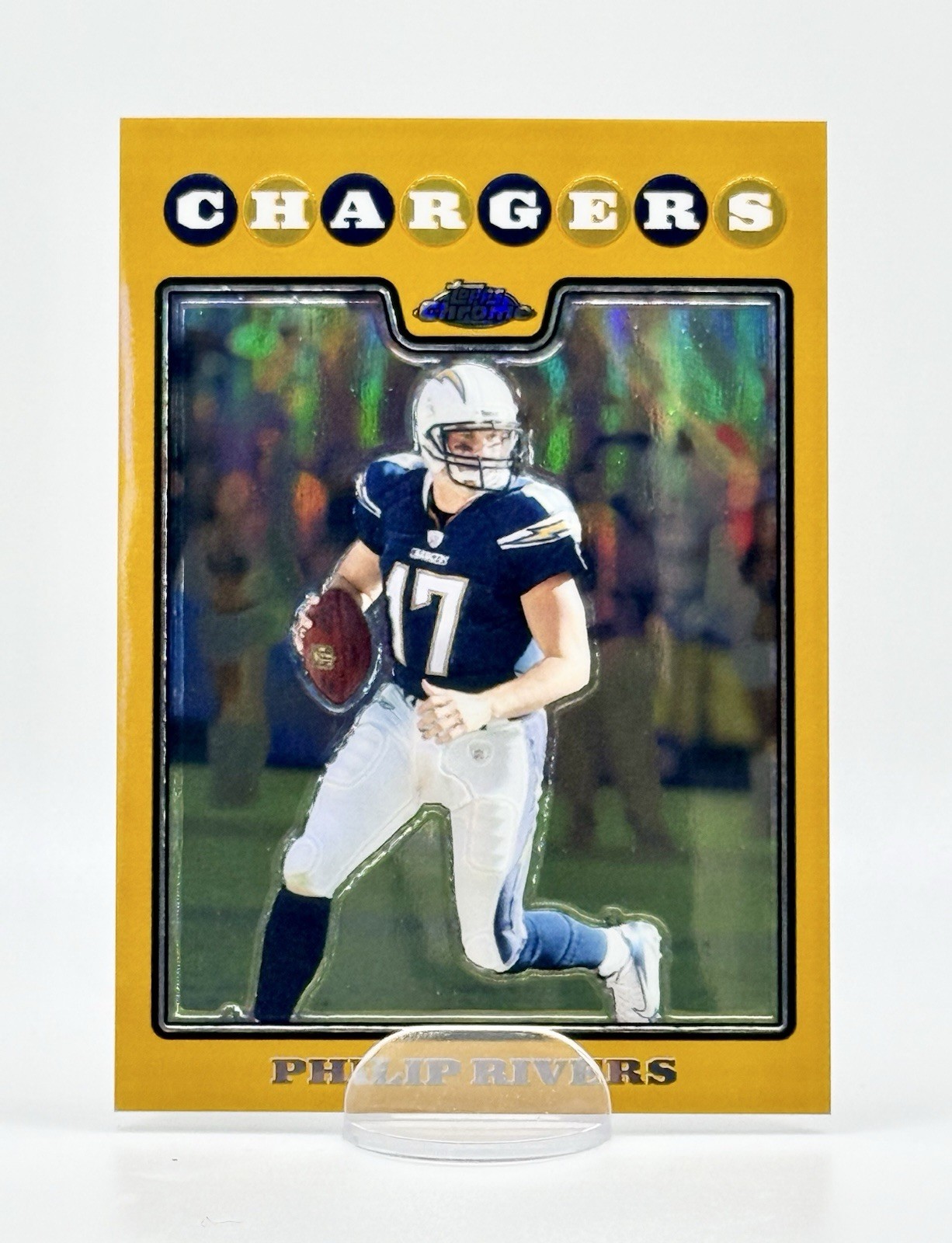 2008 Topps Chrome PHILIP RIVERS #TC23 - Gold Refractor SP /199