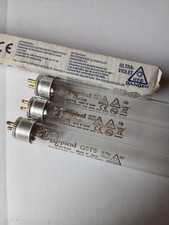 POND UV BULBS X 3 G8T5 TROPICAL MARINE UV BULBS FOR ANTI ALGAE POND FILTERS