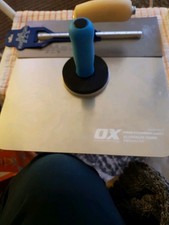 Marshalltown Plaseting Trowell  13x5  Carbon Steel And Ox Pro Aluminium Hanboard