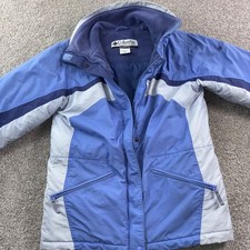 Columbia Core 3-in-1 XL Blue Winter Jacket Coat Full Zip Padded Lined Outerwear