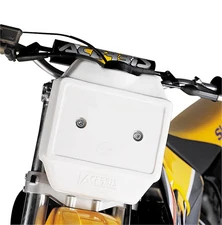Acerbis Front Auxiliary Fuel Tank - 10in. x 9.5in. x 4.75in. - White 2044030002