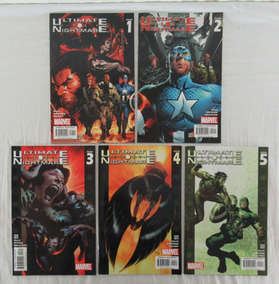 Ultimate Nightmare #1-5 Marvel Comics 2004 COMPLETE SERIES X-Men Vs. Ultimates