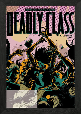 deadly class killer Set Gerahmtes Wandbild Poster Leinwanddruck Bild