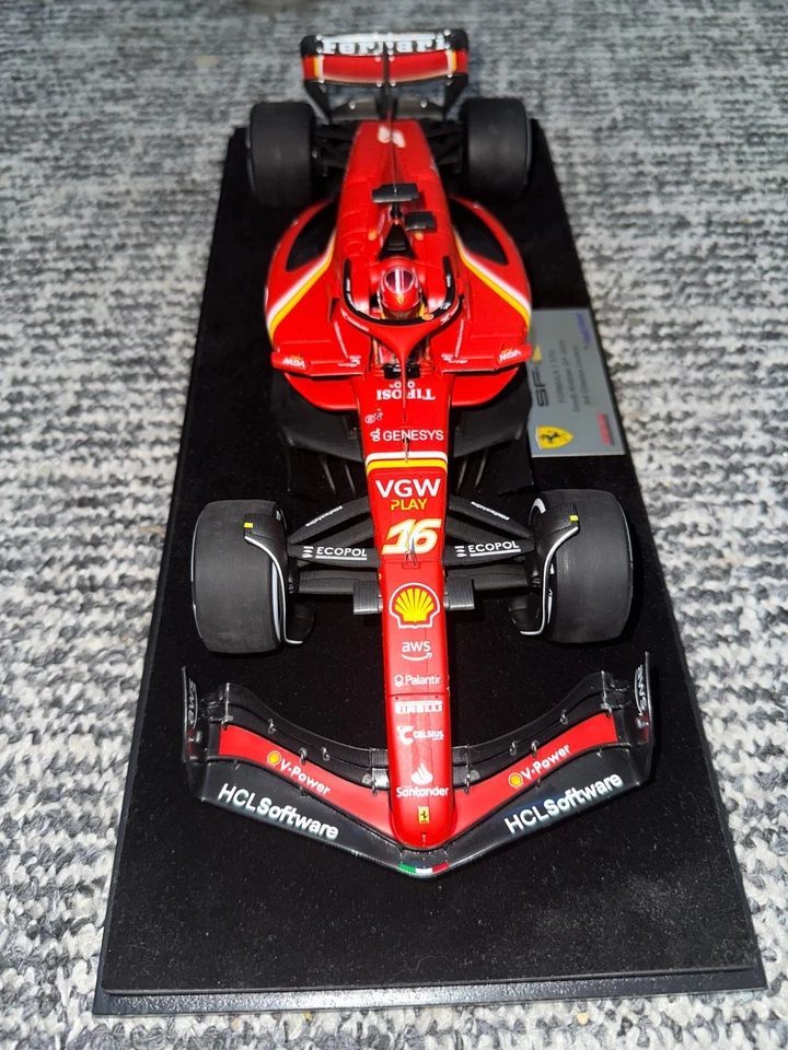 Looksmart SF-24 1:18 Charles Leclerc Saudi Arabia 3rd - Bild 3 von 3