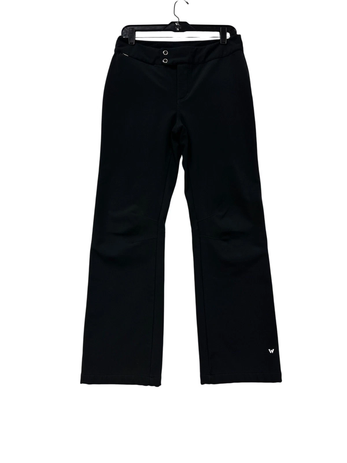 White Sierra Womens Black Softshell Pants M Medium #8977