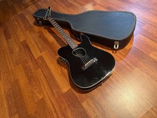Kramer KFT-2 Ferrington Chitarra elettrica acustica 1985-1986 - Nero