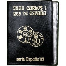 [#134264] Spain, Juan Carlos I, Set 50 cts. - 100 Pesetas, 1982 FIFA World Cup, 