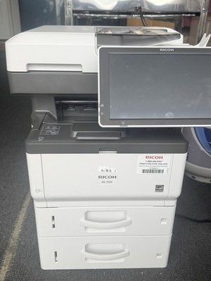 Ricoh IM 350F All-In-One Laser Printer Copier Scanner Duplex Black & White