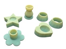 6 Marble Displays - For 5/8" - 1 Marbles - Lot 8605
