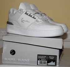Womens KARL KANI Athletic Shoes 89 LUXURY WHITE Sneakers Size 8 Streetwear