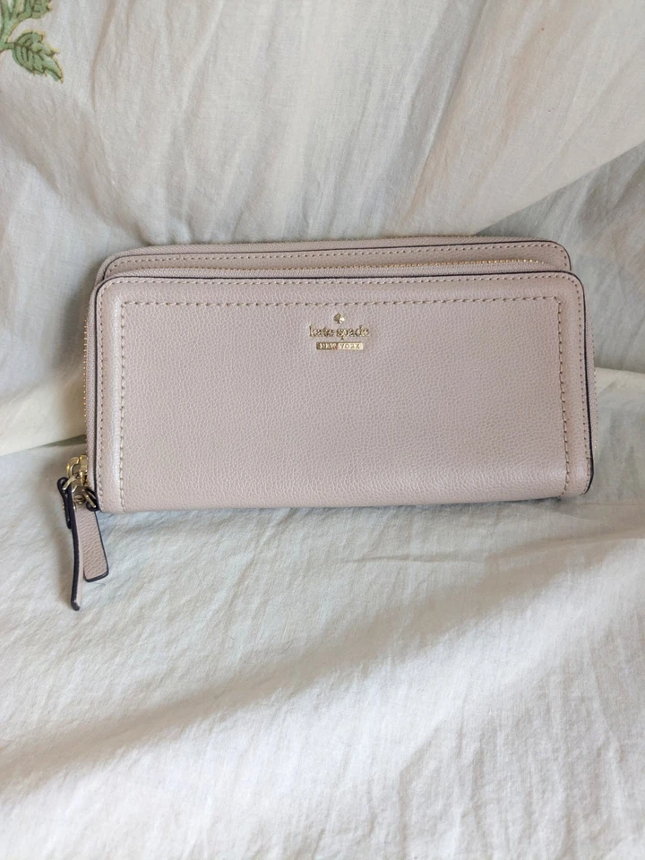 Cartera KATE SPADE Cuero Anita Patterson Drive Herrajes Chapados en Oro Foto 3 de 4