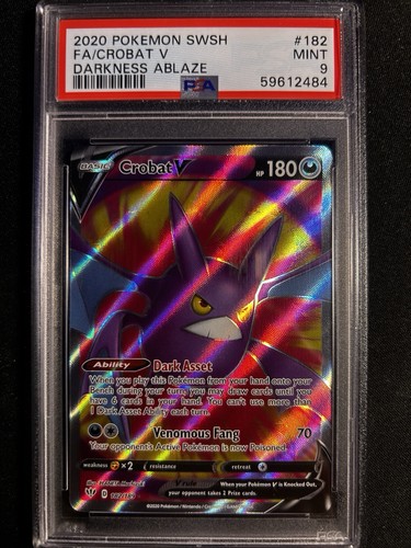 Crobat V graded PSA 9 for sale on eBay