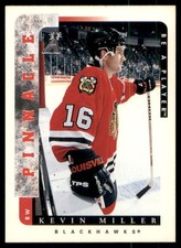 KEVIN MILLER #165 1997 Pinnacle Be A Player Chicago Blackhawks NM