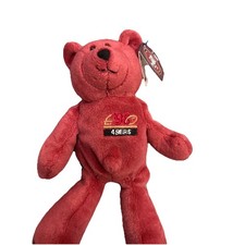 Limited Treasures Steve Young Pro Bear Plush 1998 NFL SF 49ers 8 Bean Bag Teddy