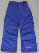COLUMBIA Snow Pants Waterproof Insulated Snowboard Ski Pants EUC Girls XS 6/6x