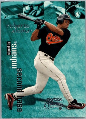 1999 SkyBox Thunder #8 Roberto Alomar Rant