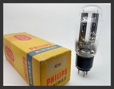 NOS Philips Mullard produced AZ50 ~ RGN4004 Test Good EW1 Rectifier Vacuum Tube