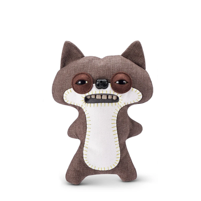 Fuggler ぬいぐるみ ブラウン FUGGLER FART FACE SUSPICIOUS FOX BROWN FUNNY UGLY MONSTER NEW TOY