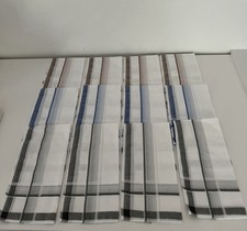 FAT H 100 Cotton Handkerchief Set 12 Pieces