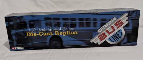 Corgi PCC Streetcar Brooklyn NY 1:50 Scale Die-Cast Vintage Bus Lines Replica