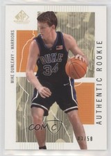 2002 SP Game Used Edition Authentic Rookie Gold 3/50 Mike Dunleavy Jr #116 03lm