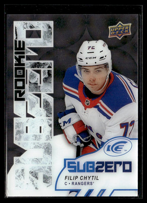 2017-18 Upper Deck ICE Sub Zero Filip Chytil New York Rangers #SZ-71