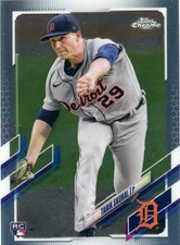 TARIK SKUBAL 2021 TOPPS CHROME - ROOKIE CARD - #103  DETROIT TIGERS