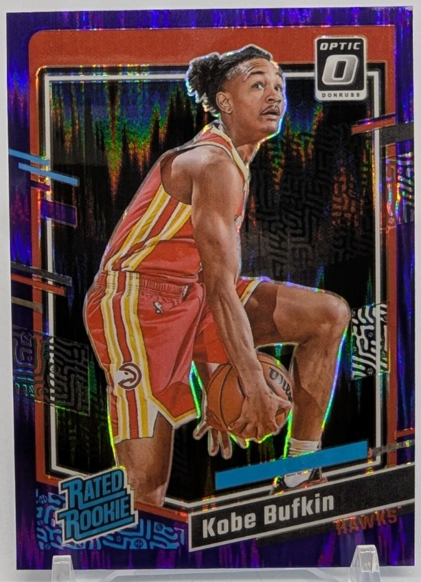 2023-24 Panini Donruss Optic - Kobe Bufkin Rated Rookie #220 Purple Shock Prizm