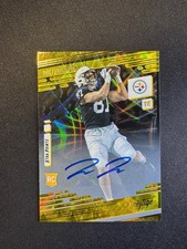 2021 Panini Prestige Pat Freiermuth RC Auto Gold XtraPoints #232 Steelers Rookie