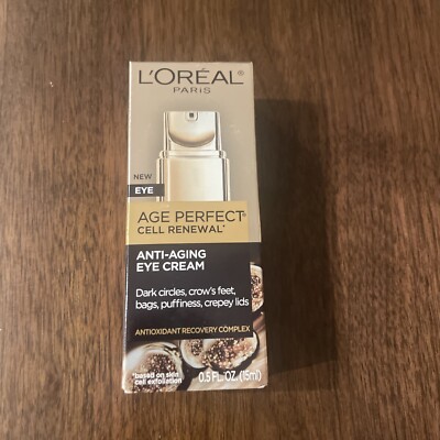 Loreal Age Perfect Cell Renewal Anti-Aging Eye Cream 0.5 oz