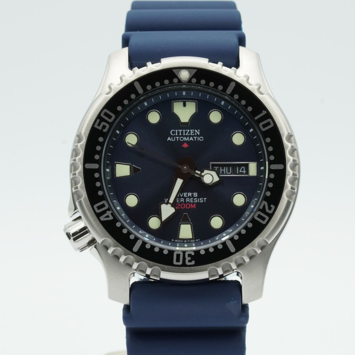 CITIZEN DIVER PROMASTER OROLOGIO AUTOMATICO UOMO 42MM ACCIAIO RARO BELLE  CARTE C