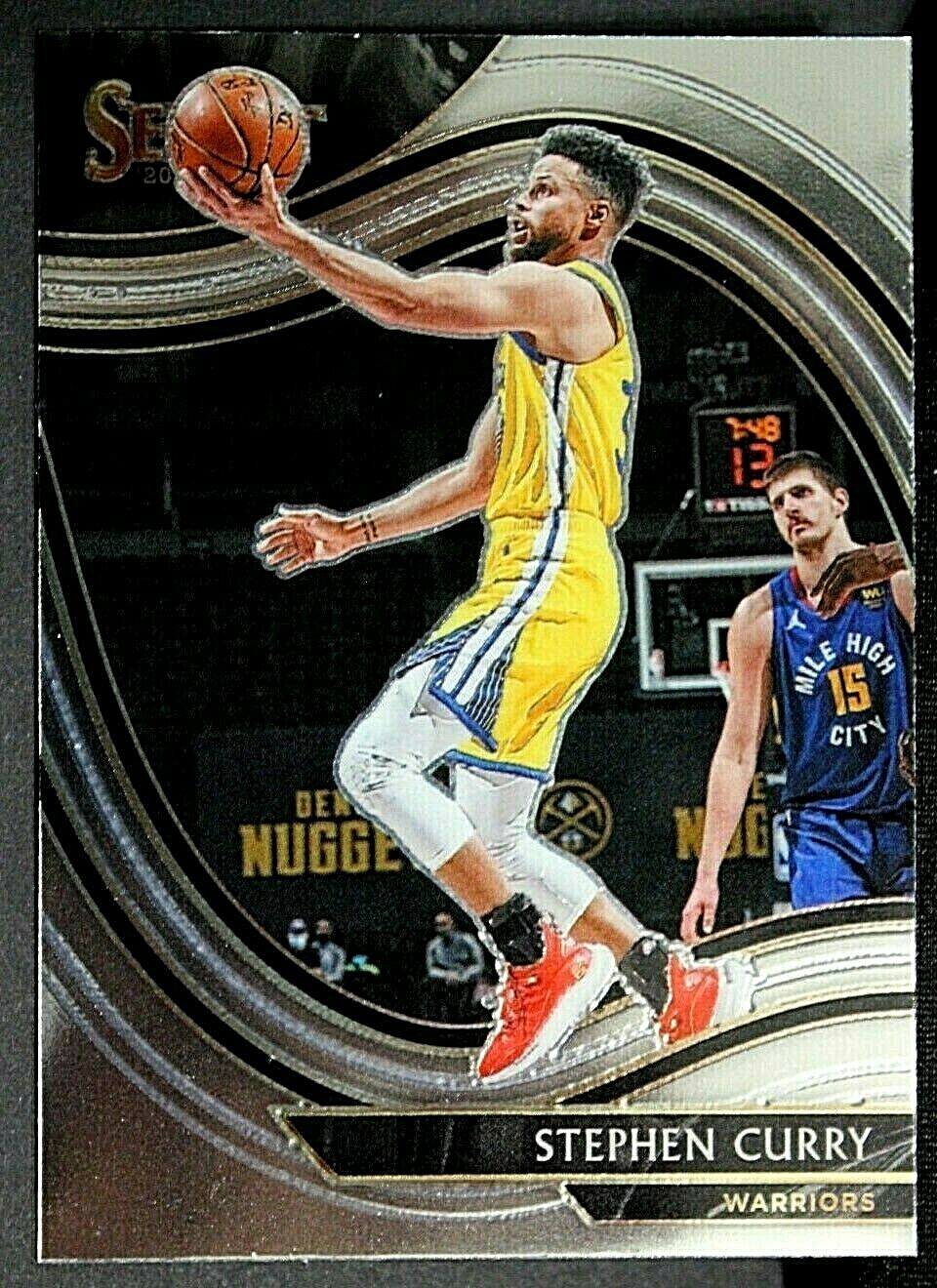 2020-21 Select Stephen Curry Courtside Base SSP #204 Warriors 💎🔥💎🔥