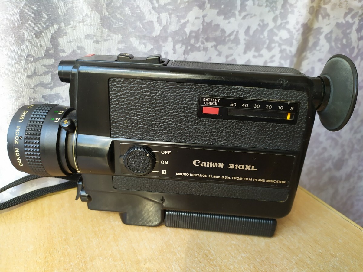 RARE antique vintage Canon 310 xl Lens case Movie Camera Japan | eBay