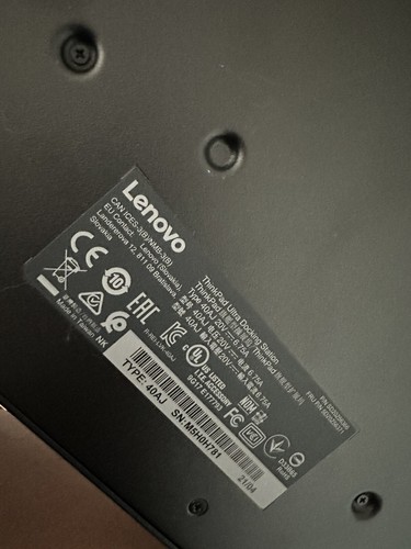 Lenovo 40A10090US ThinkPad Pro Dock - Black - Picture 2 of 2