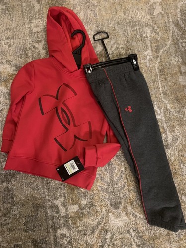Boys Under Armour Boys Hoodie/pant Set NWT Size 4 - Picture 2 of 4