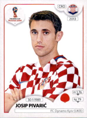 Panini WM 2018 World Cup Russia - Sticker 319 - Josip Pivaric - Kroatien