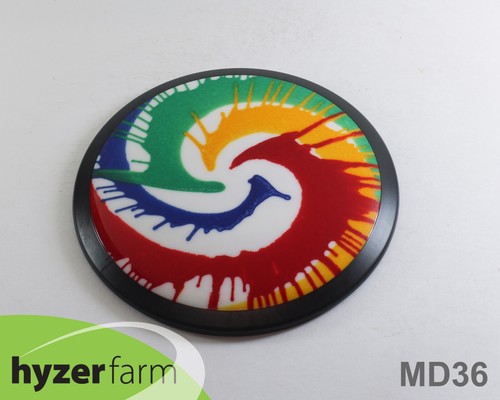 MVP DYED NEUTRON MACRO TESLA MINIDISC Hyzer Farm 6" Disc Golf Mini / Werfer - Bild 38 von 52
