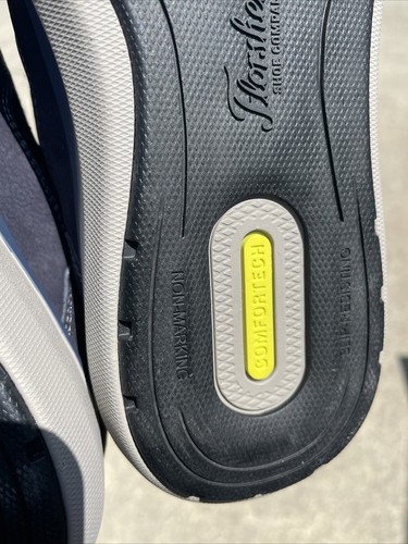 FLORSHIEM Navy Blue VENTURE Sneakers Wool Leather Outer Comfortech 9 ❤️blt11j14 - Picture 13 of 16