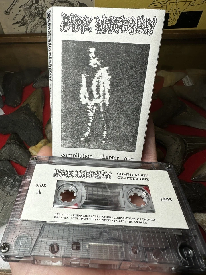 1995 DARK UNREALITY 1 DEMO BLACK DEATH GRIND DOOM METAL CASSETTE BEHEMOTH + Foto 3 de 4